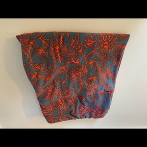 LulaRoe TC leggings grey/pink